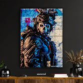 Ghost – Modern Warfare Soldier Poster